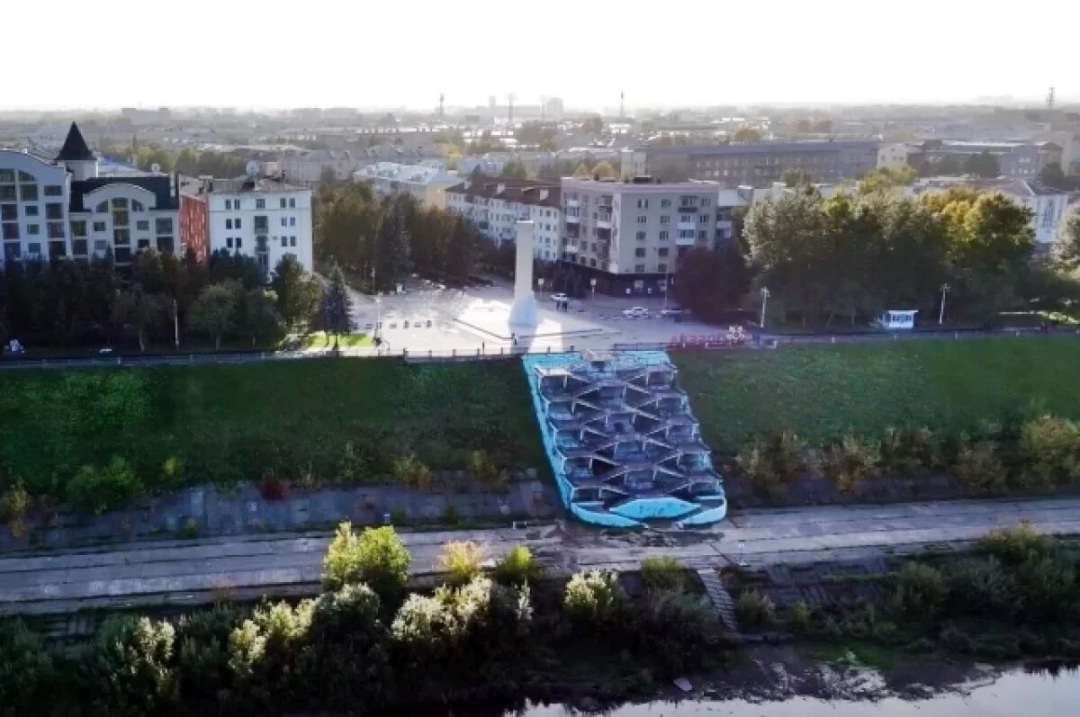    В Кемерове начнут искать того, кто отремонтирует лестницу на набережной