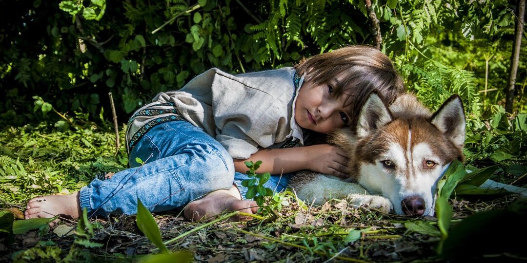 11 лет дружбы: какими выросли хаски и сын, Игорь и Влад