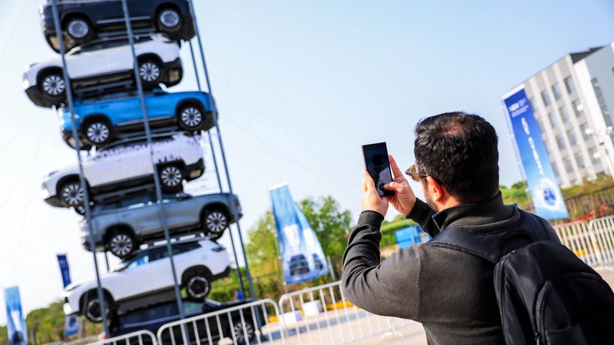    Испытание Chery Tiggo 8 CSH. Фото Chery