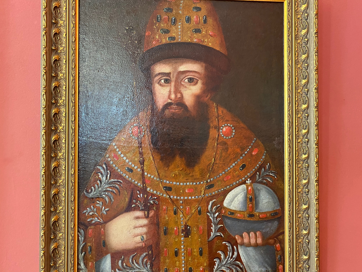 Портрет Михаила Романова в Костромском музее