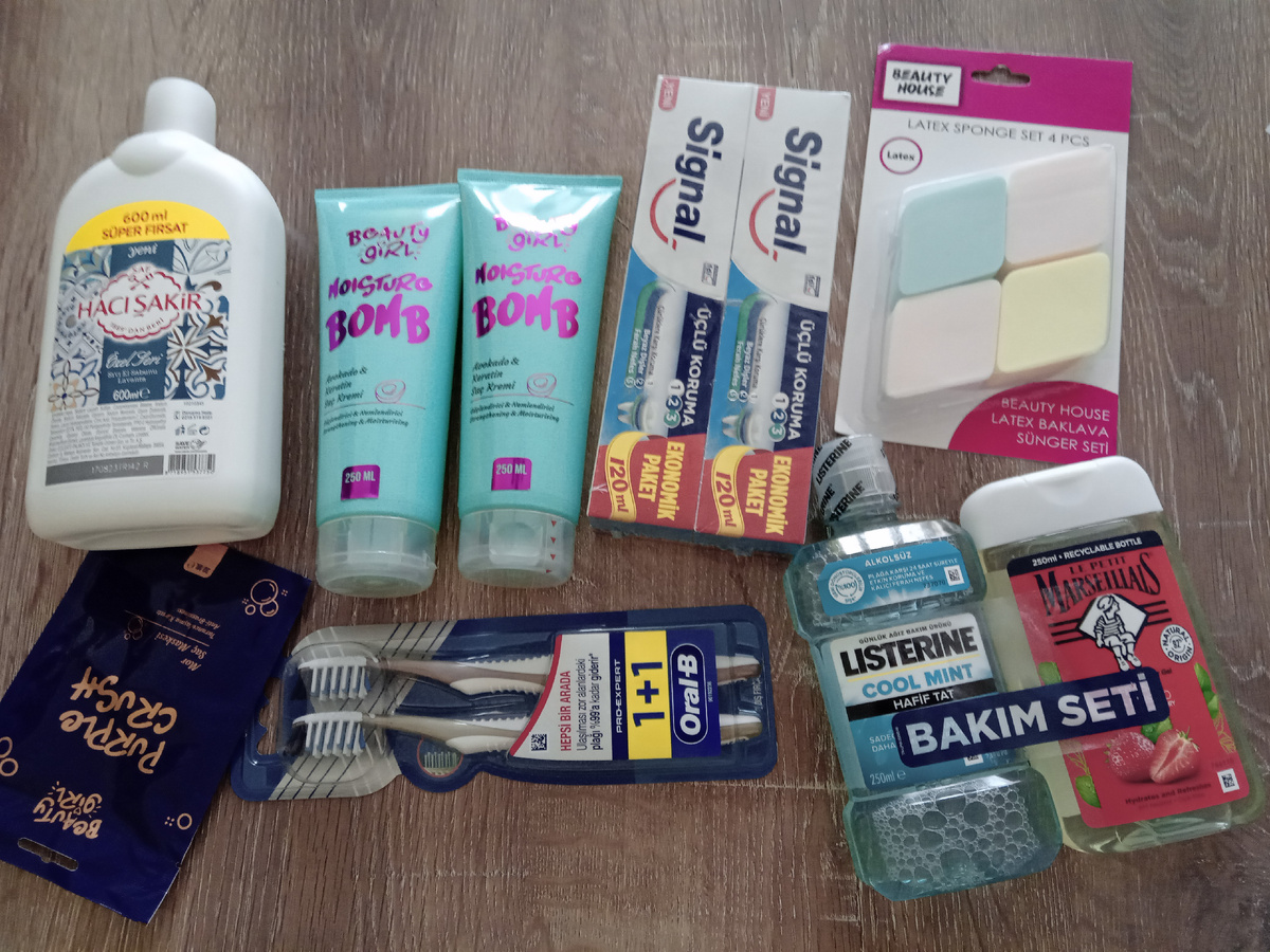 Покупки из eve - косметической и парфюмерно-гигиенической сети в Турции.