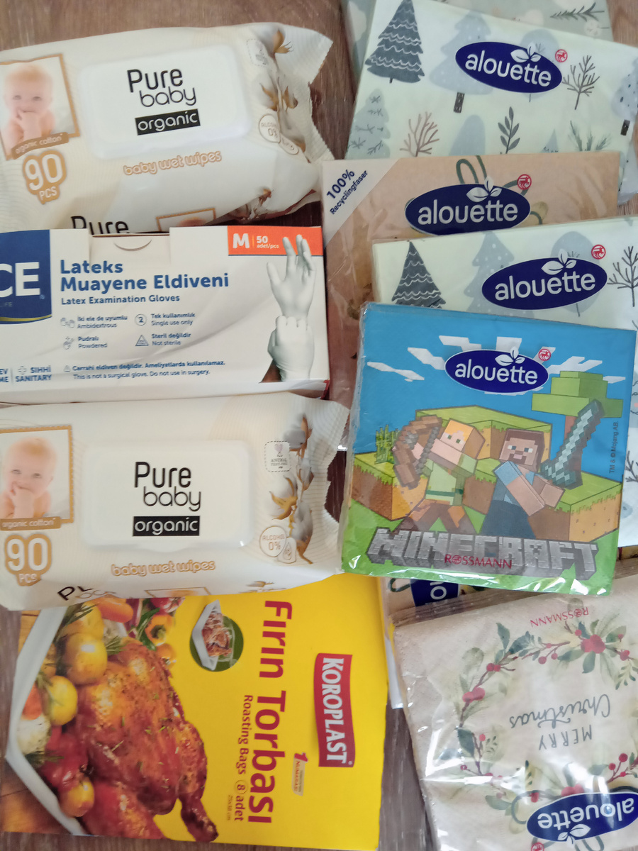 Покупки из Rossmann.