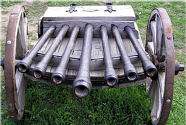 7-ствольная пушка залпового огня («сорока»)