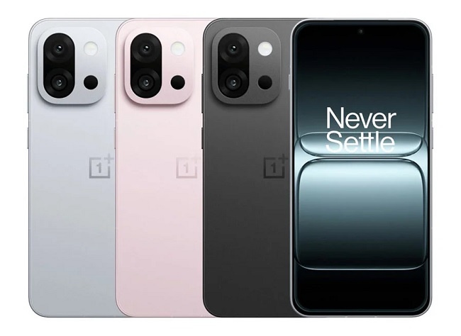 OnePlus 13T доступен в трёх цветах