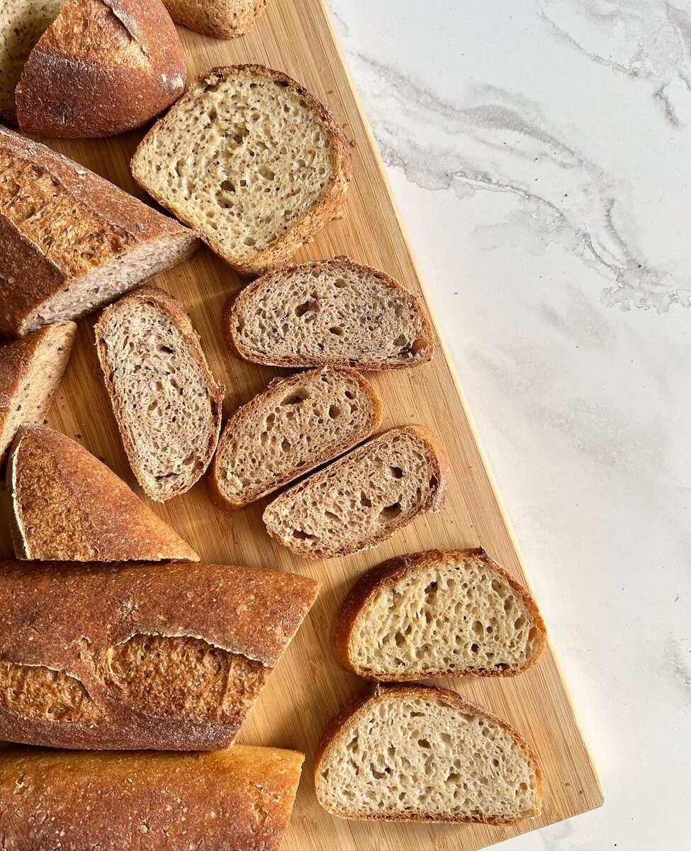 Безглютеновый хлеб от школы Oh my bread