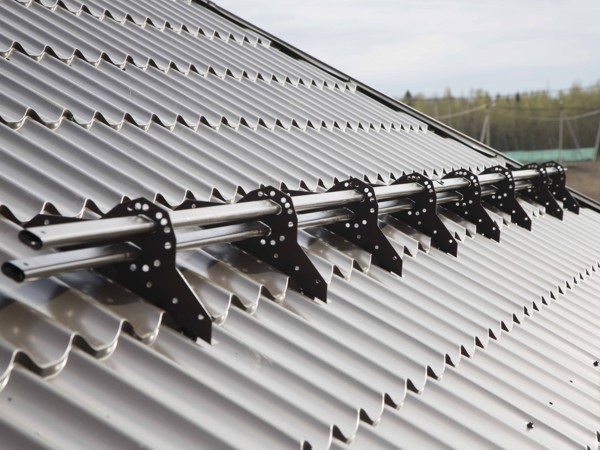 трубчатые снегозадержатели