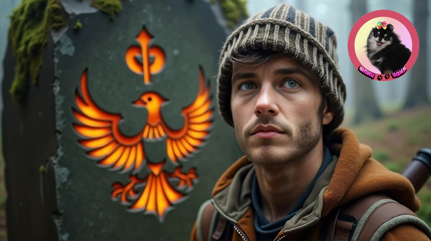 Древний камень в лесу