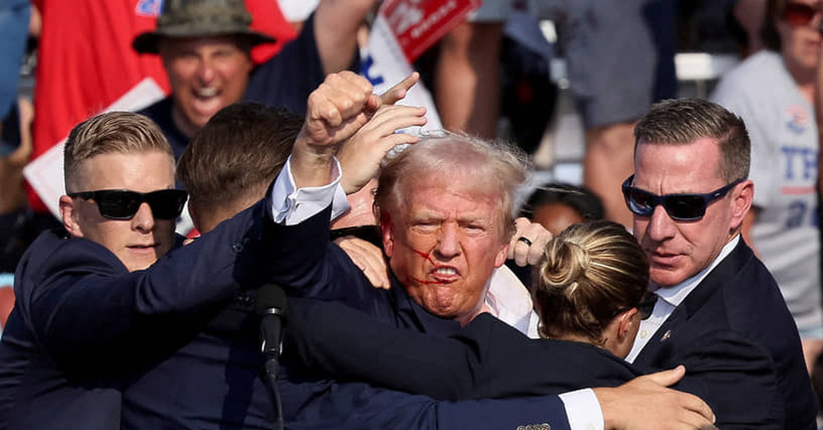 Д. Трамп после покушения