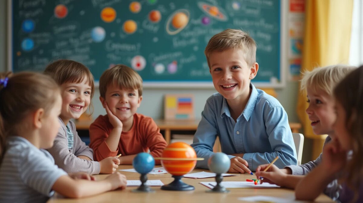    Увлекательный урок о планетах и временах года для третьеклассников askmy.ru