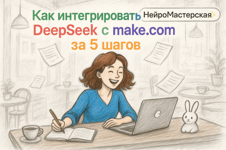    Как интегрировать DeepSeek с make.com за 5 шагов Оксана Солдатова