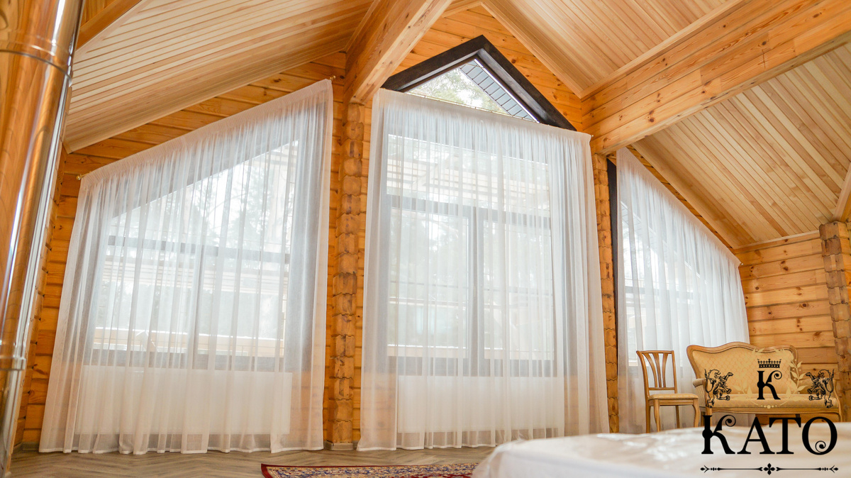 Трапециевидные окна