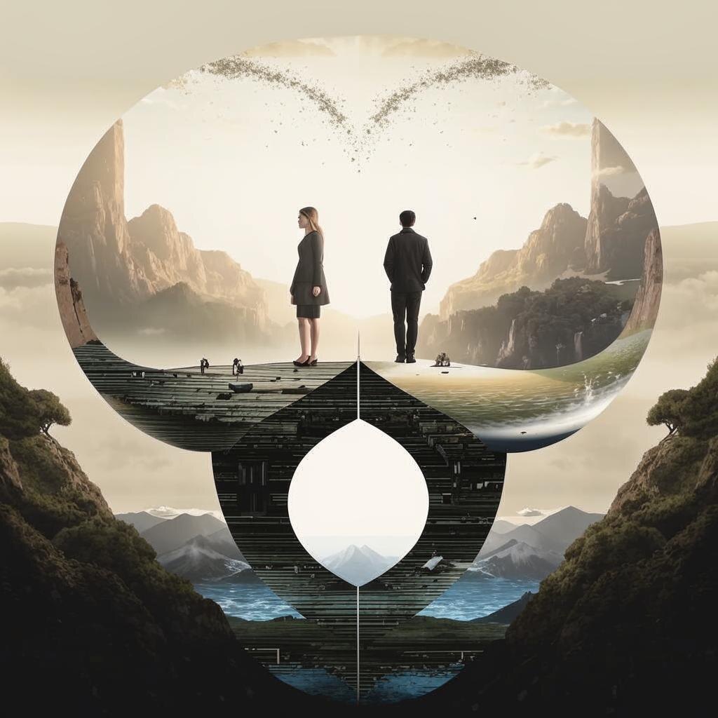 Женщина и мужчина - как два разных мира.