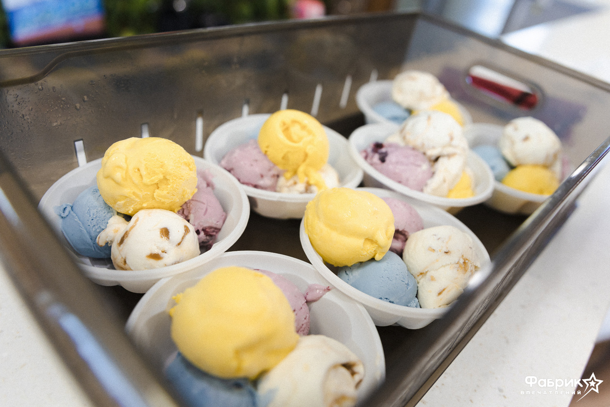 Мороженое // Фото предоставлено «Фабрикой впечатлений»