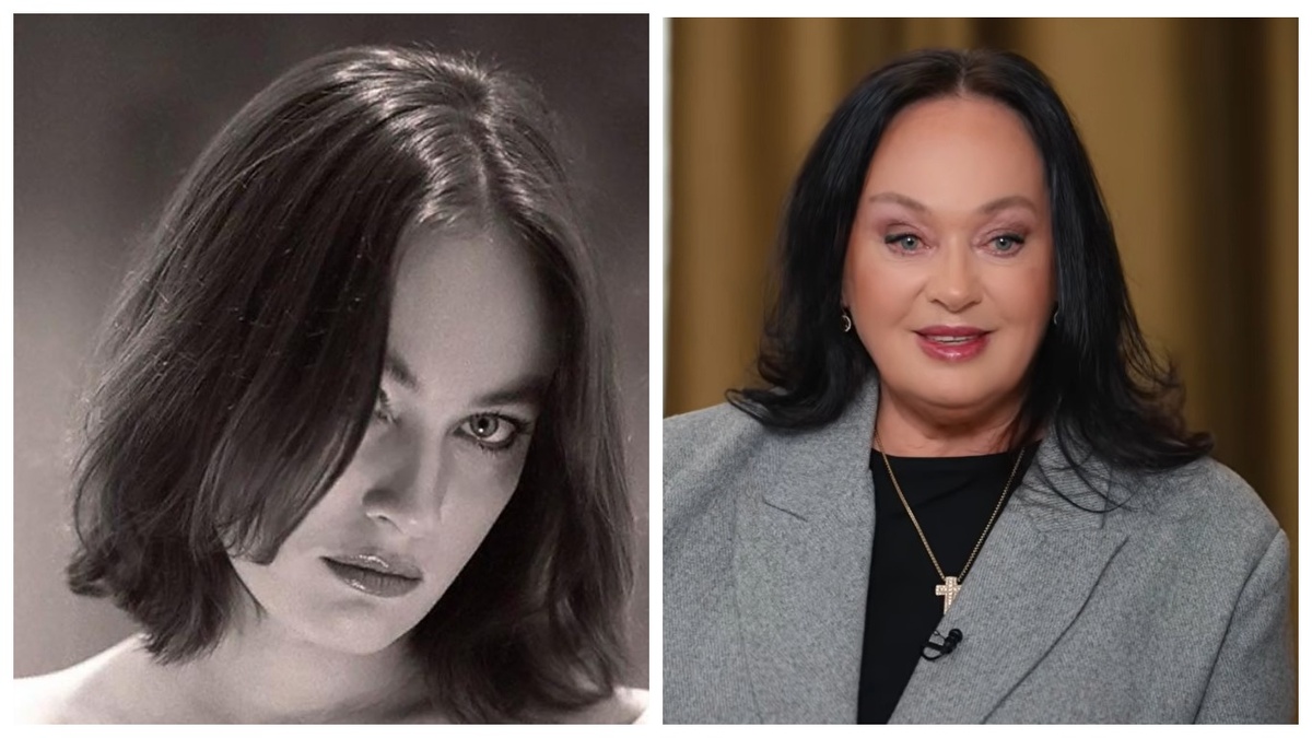 Лариса Гузеева в молодости и сейчас