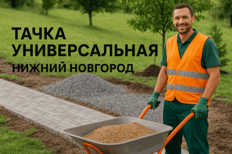    Универсальная тачка в Нижнем Новгороде: Как выбрать надежного помощника для дачи и садовых работ Artem Motomul
