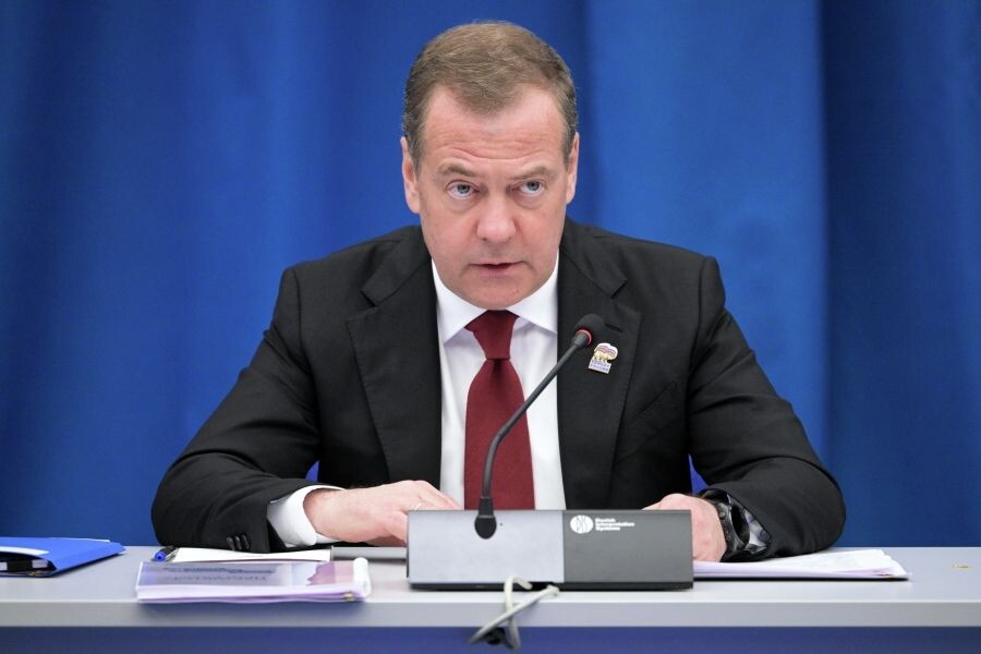    Зампредседателя Совета безопасности России Дмитрий Медведев / Источник: © Алексей Никольский/РИА Новости