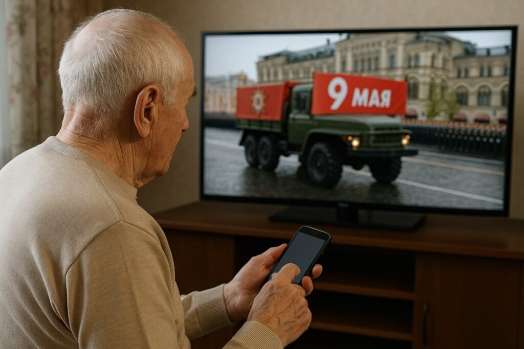    Даже в такой праздник, как 9 Мая нужно теперь оставаться бдительным.