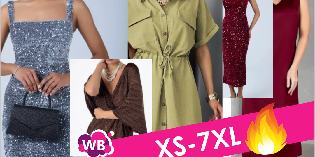 Еcть даже 7XL - Красивые платья на любой размер