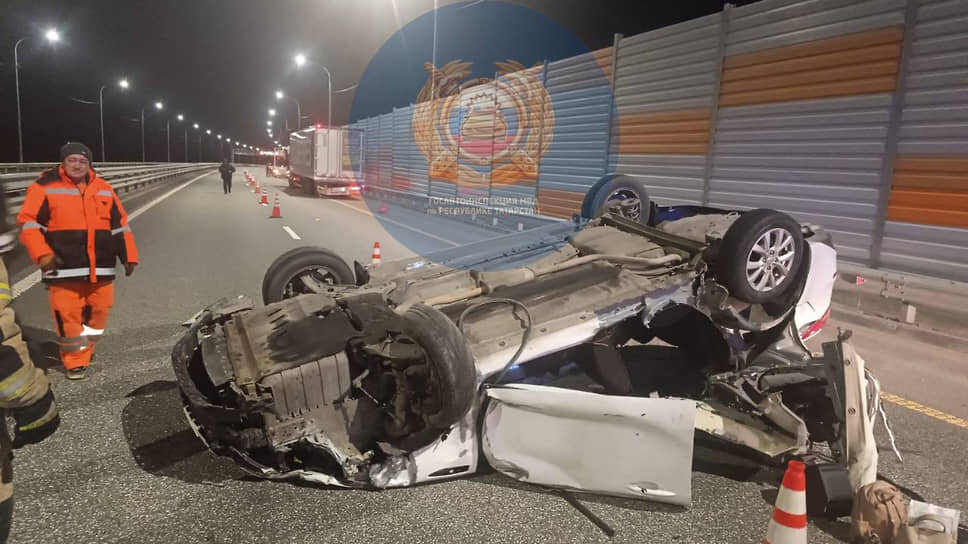 В Татарстане во время ДТП погибло два человека.📷Фото: Госавтоинспекция Татарстана