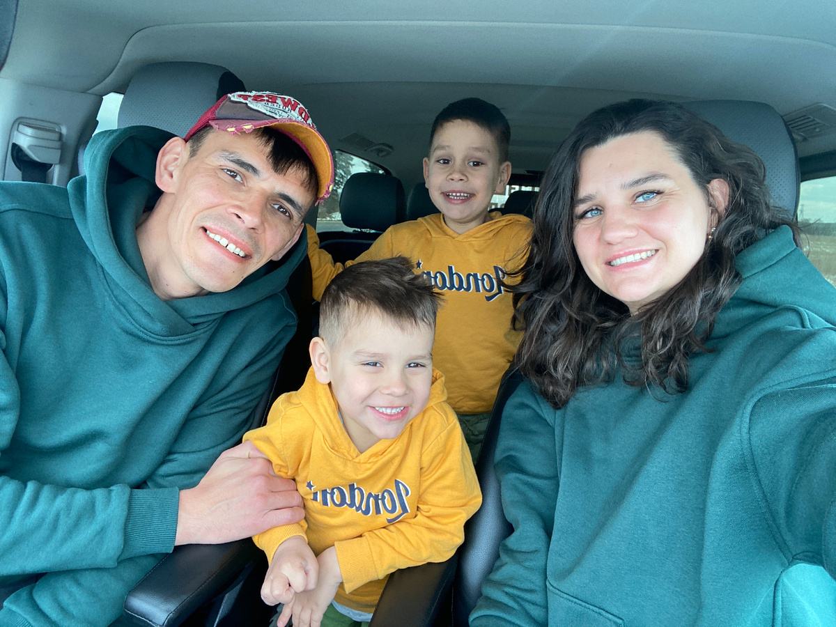 Тогда мы еще были не многодетные родители