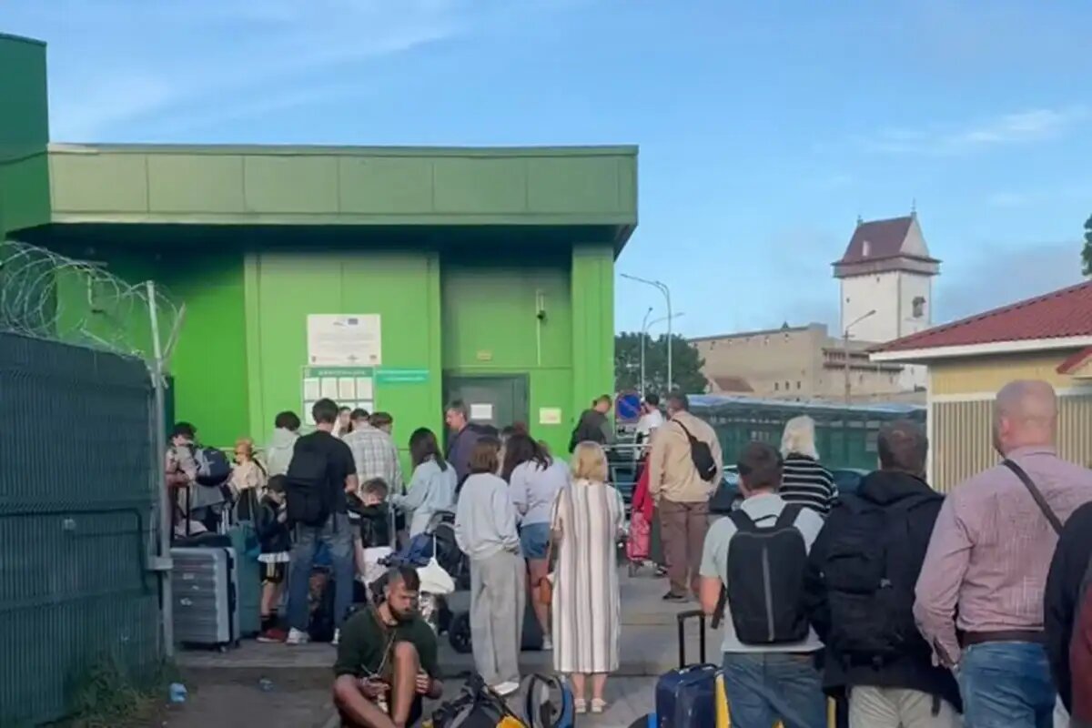    Российско-эстонская граница. © Скриншот из YouTube