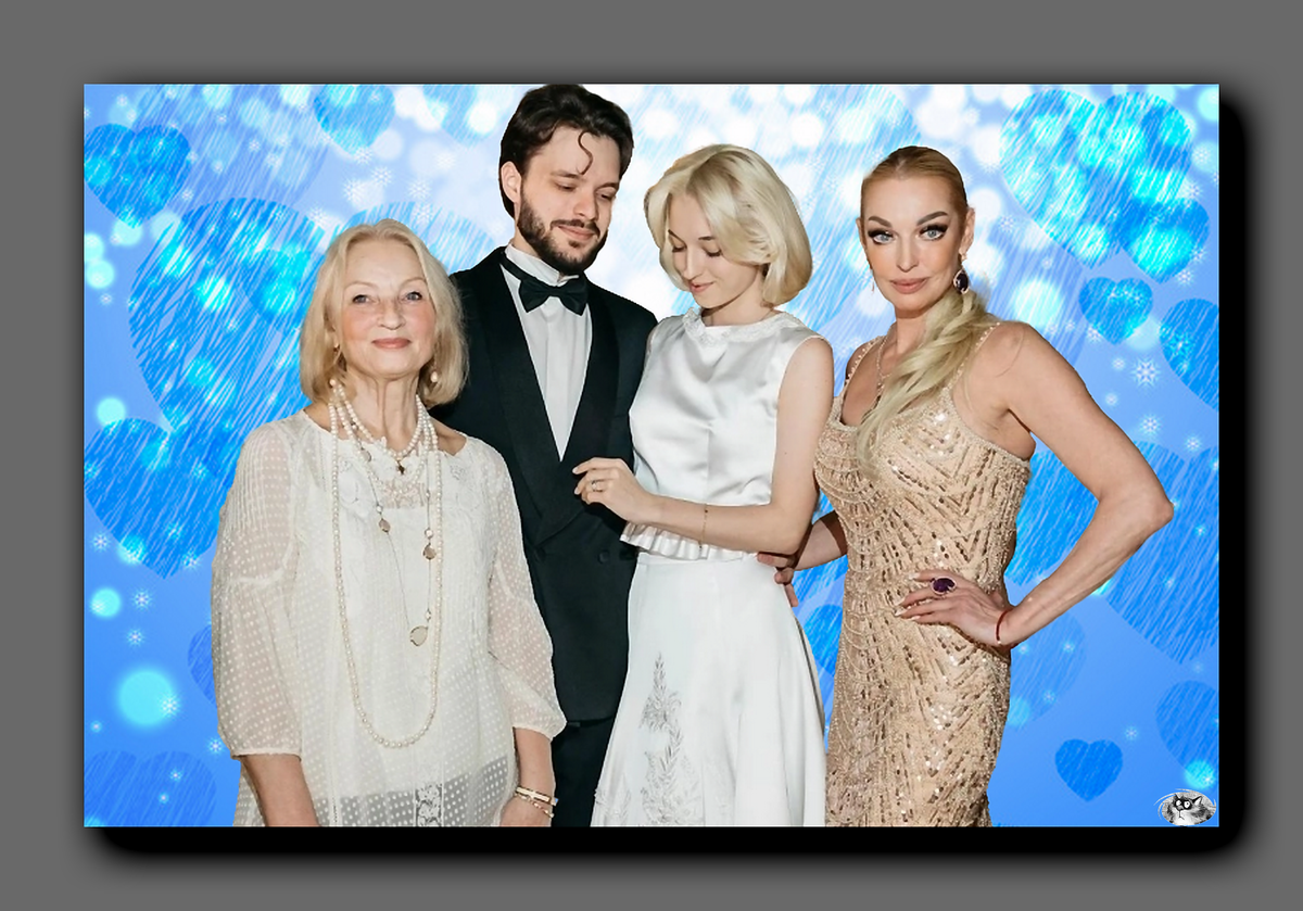 Свадьба Ариадны Волочковой. Коллаж автора