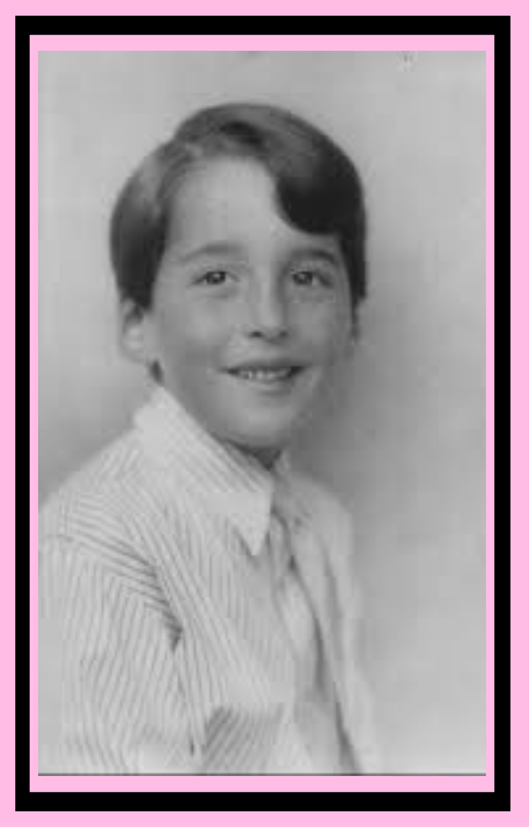 Кристофер в детстве, 1922 год.