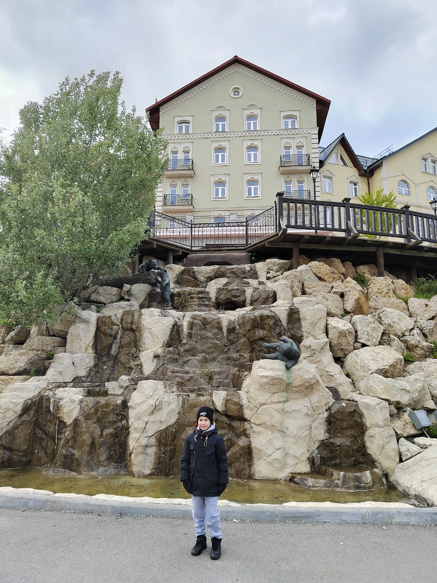 Вид с другой стороны отеля