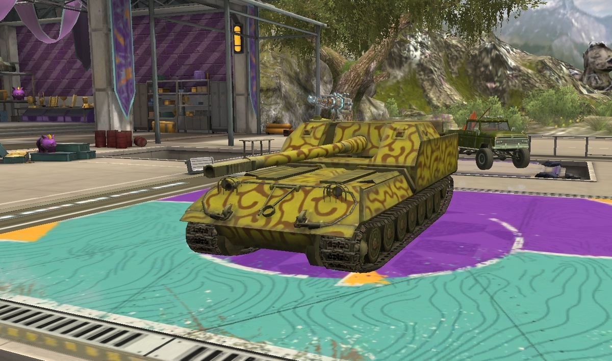 Один из танков в PBR. 