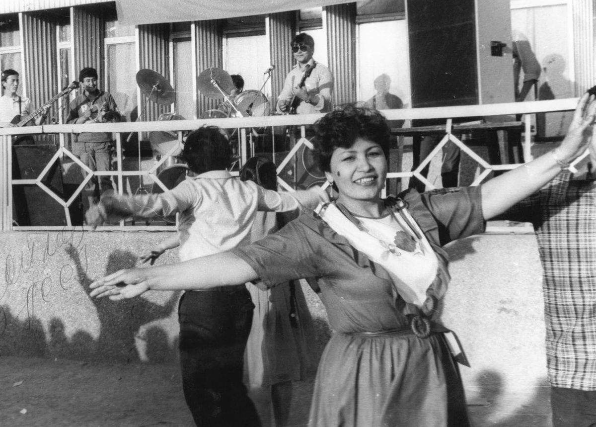 Асият Кумратова в молодости