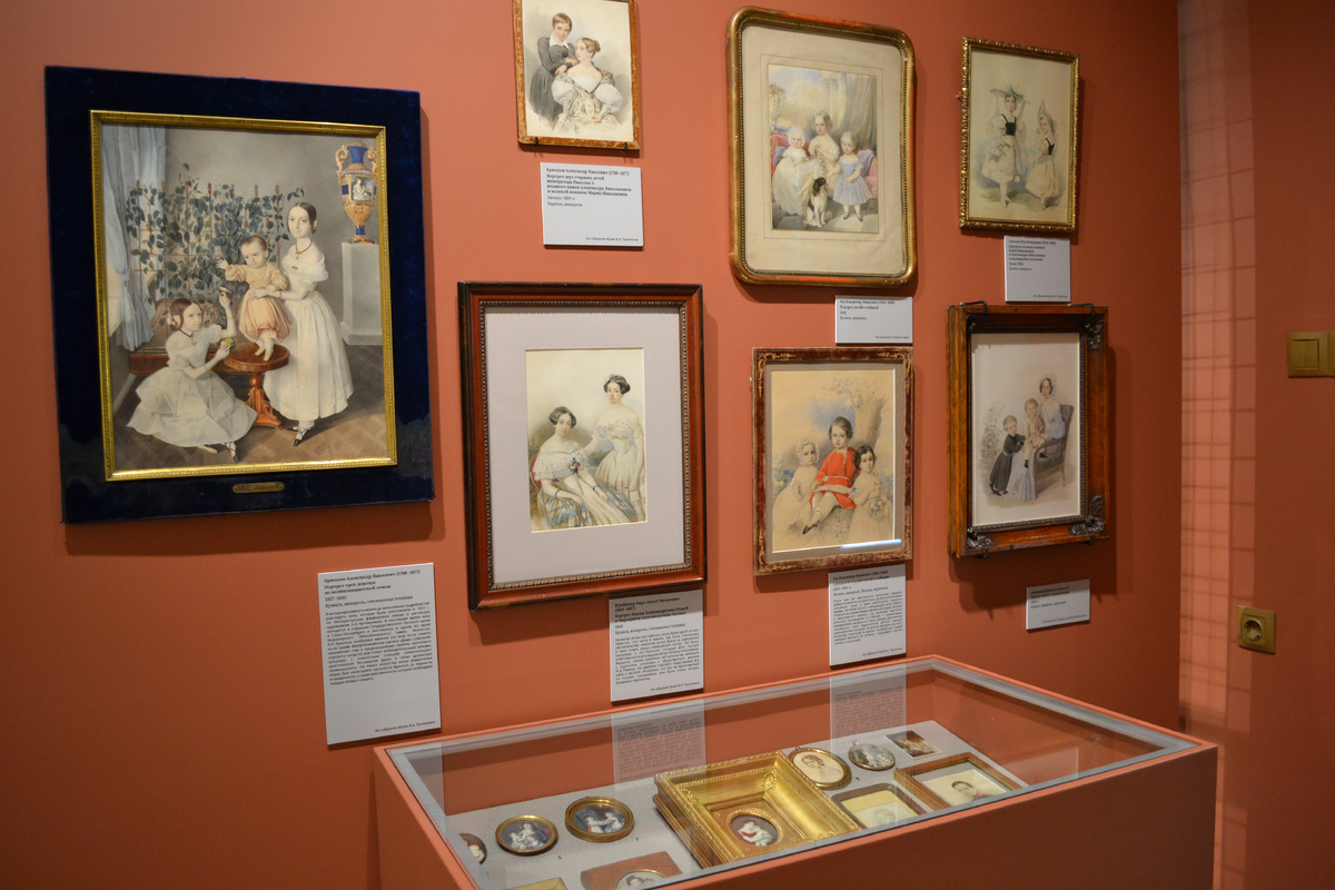 Москва. Музей Василия Андреевича Тропинина. Все фото в статье с выставки "Память о счастье". Фото автора