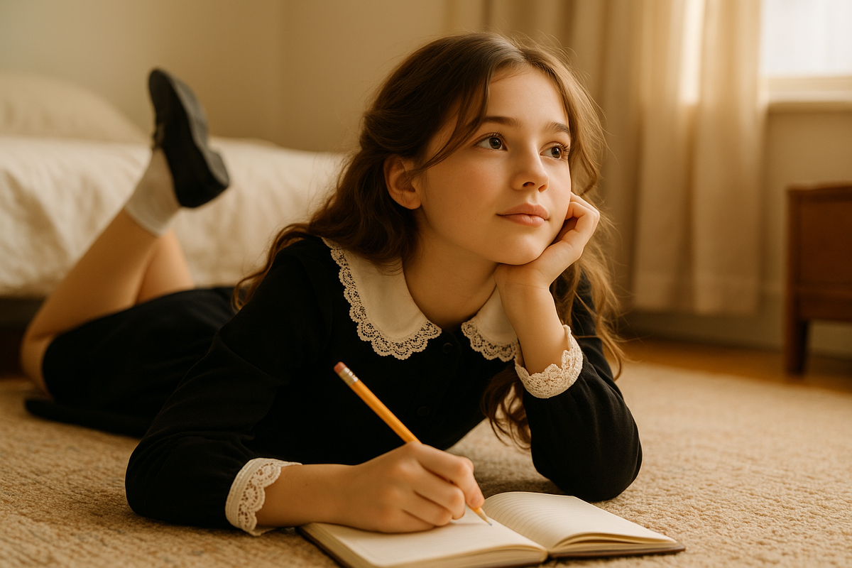 Девочки такие девочки! Почти каждая вела дневник.