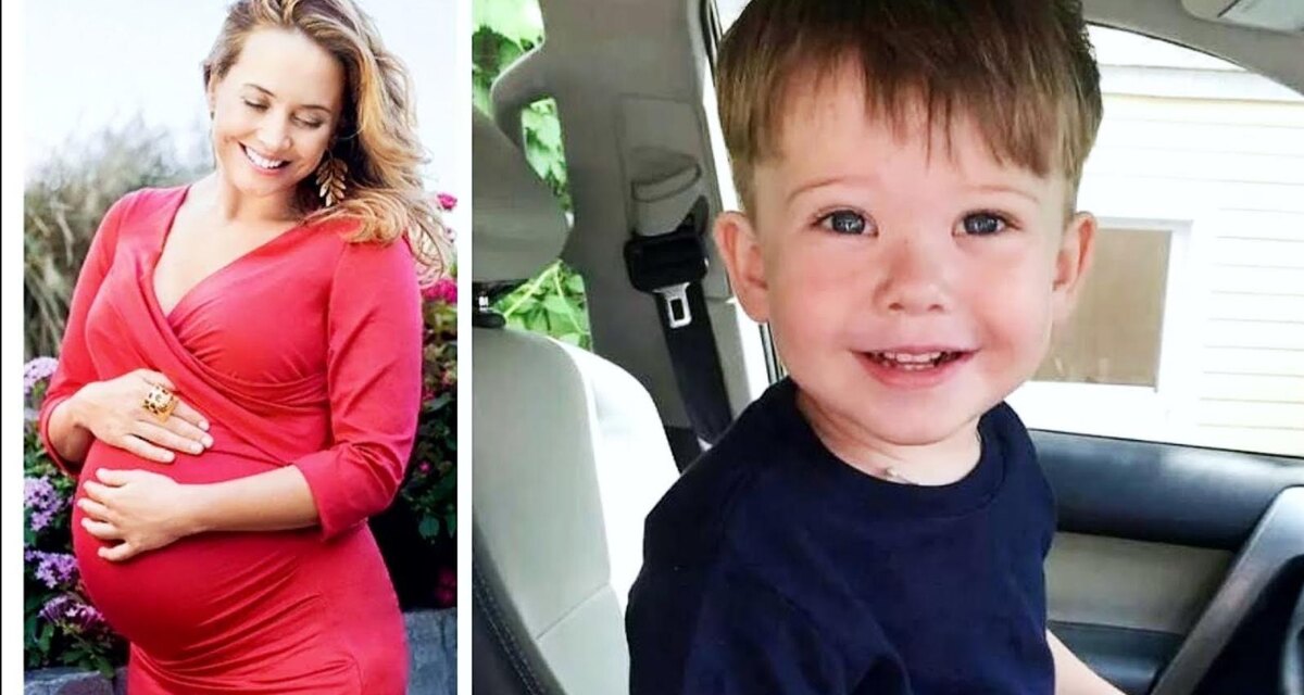 Беременная Жанна Фриске и её сын Платон Шепелев