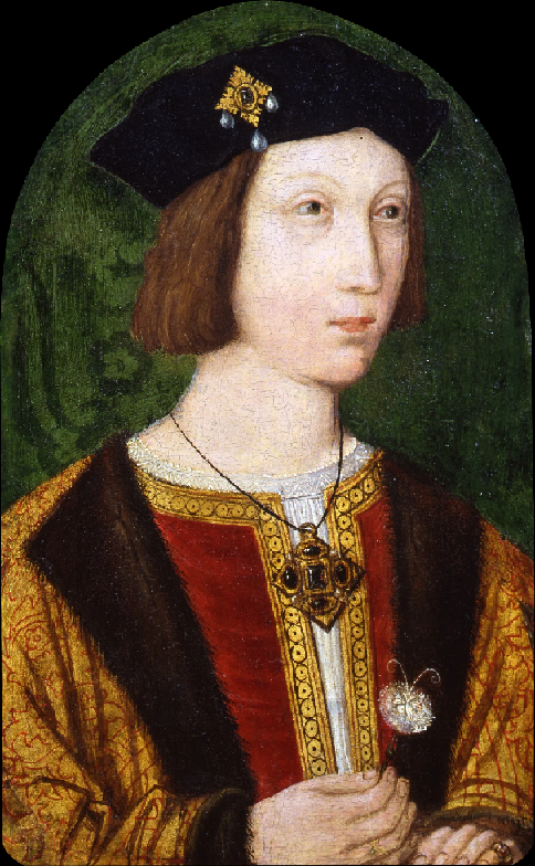 Артур, принц Уэльский.
Портрет работы неизвестного художника англо-фламандской школы, ок. 1500 года