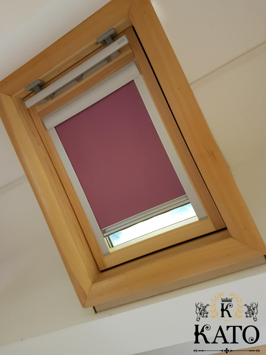 Шторы на нестандартные окна в мансарде