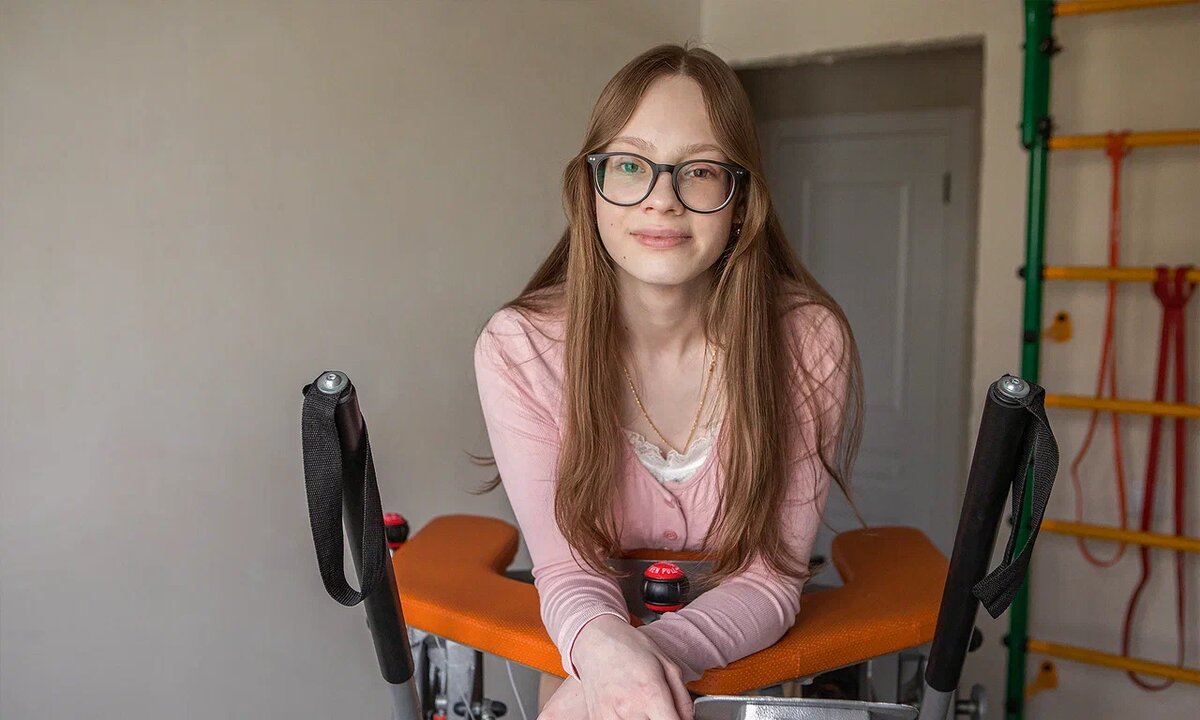 Вика Корчагина, подопечная фонда «Алёша»