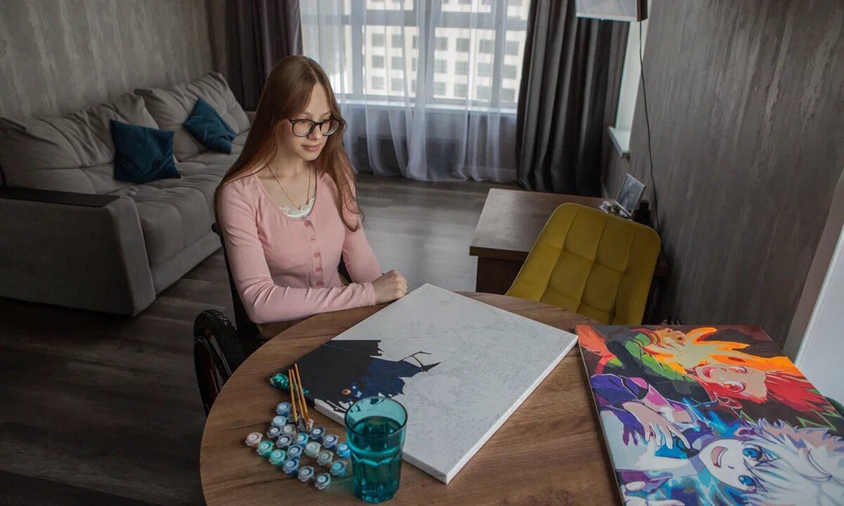 Вика Корчагина, подопечная фонда «Алёша»