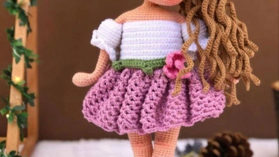 Бесплатные МК крючком. Игрушки. Кукла, собачка и котик
