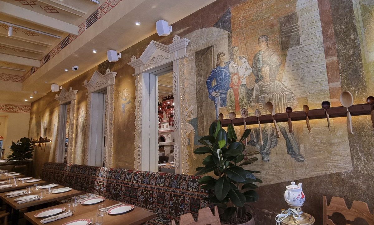 "Kalinka на Неглинке", интерьер