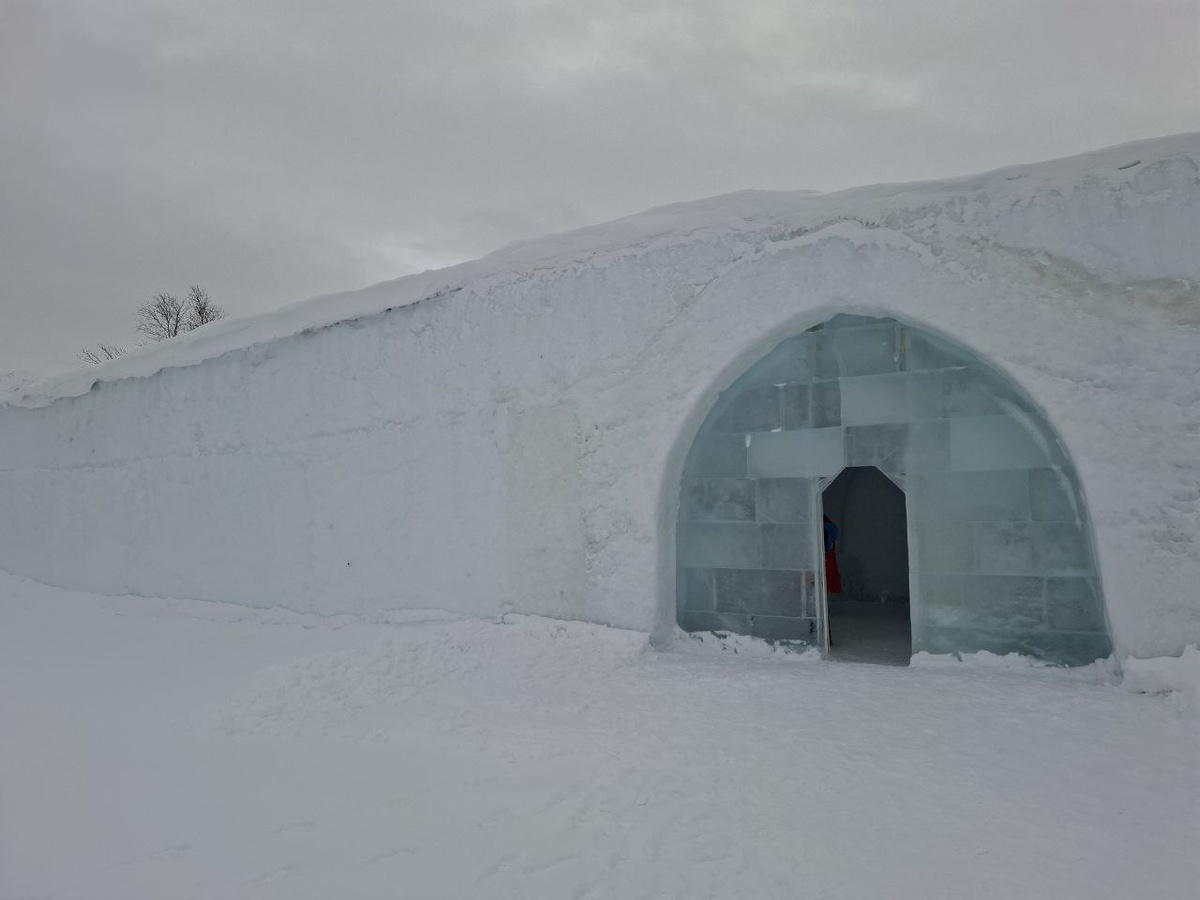 Снежная деревня. г.Кировск