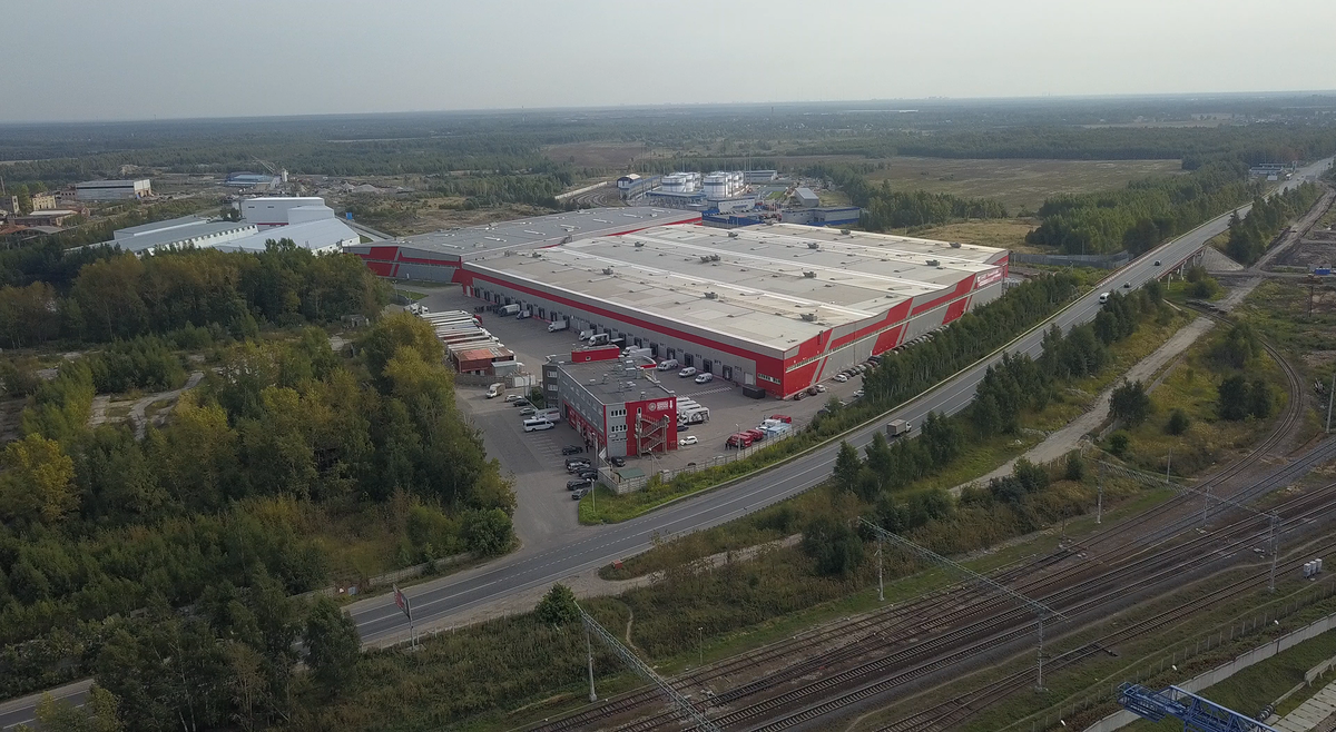 Наш склад с высоты птичьего полёта