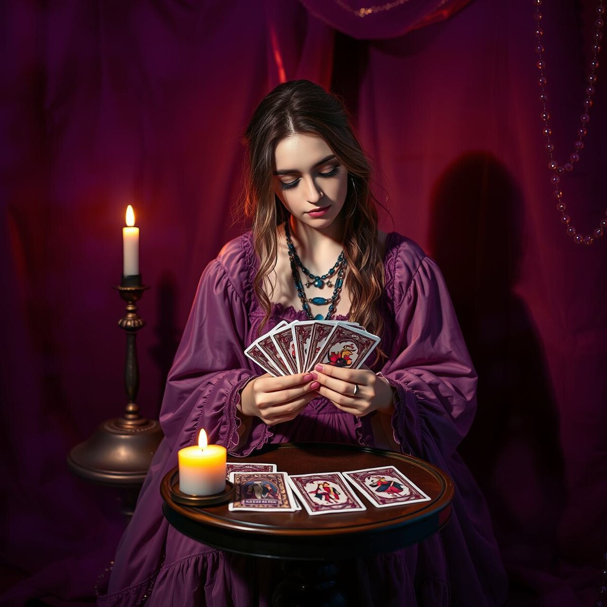 Необычные и забавные значения карты Таро Мир. Иллюстрация сгенерирована нейросетью