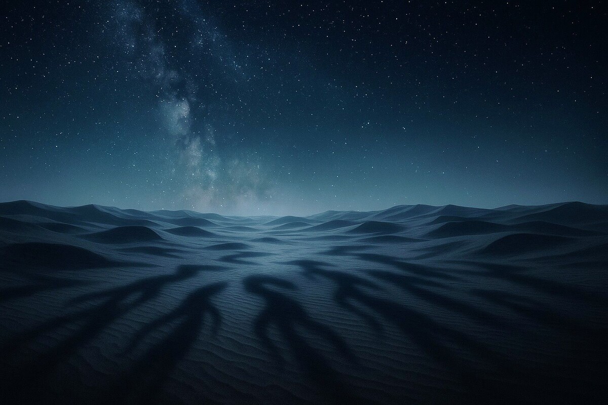 Под покровом звёзд появляются те, кого мы не видим днём.