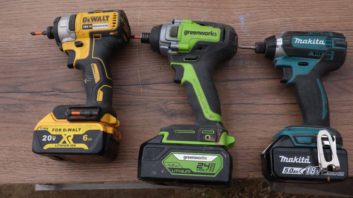 У меня вот такая линейка винтовёртов, пользуюсь всем понемногу.