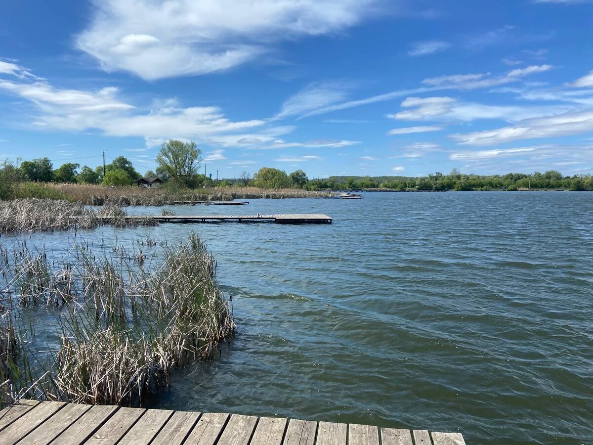 Вид на помосты