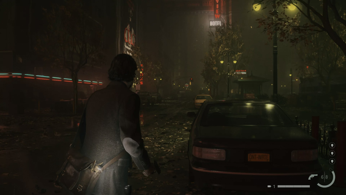 Скриншот из игры "Alan Wake 2"