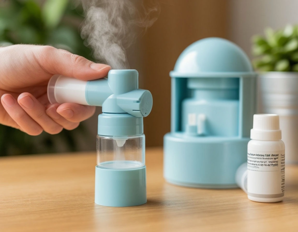 Составляющие части ингалятора