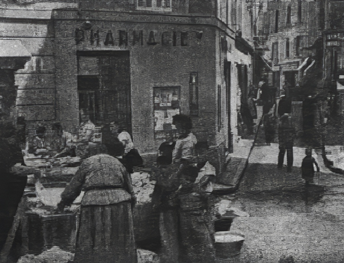 ... где течет жизнь тысяч безработных и калек...