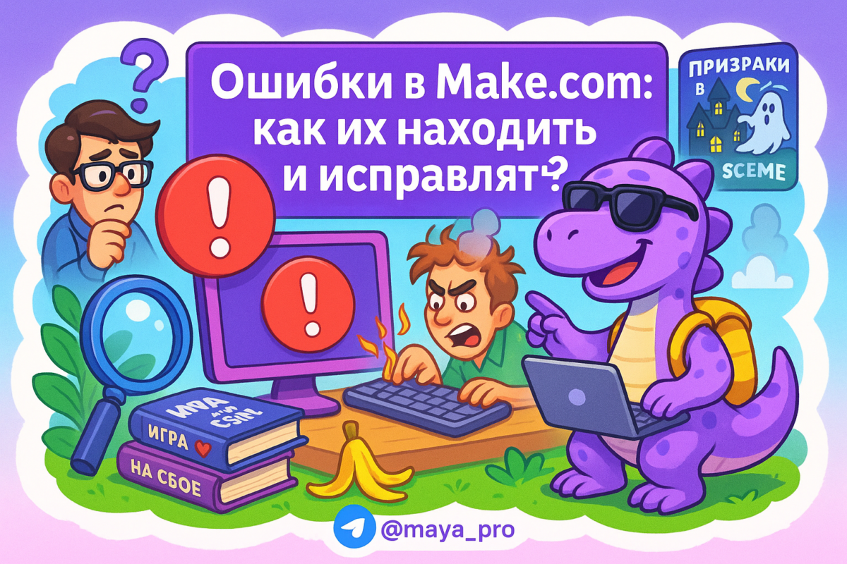    Поиск и исправление ошибок в Make.com: секреты успешной автоматизации процессов Артур Хорошев