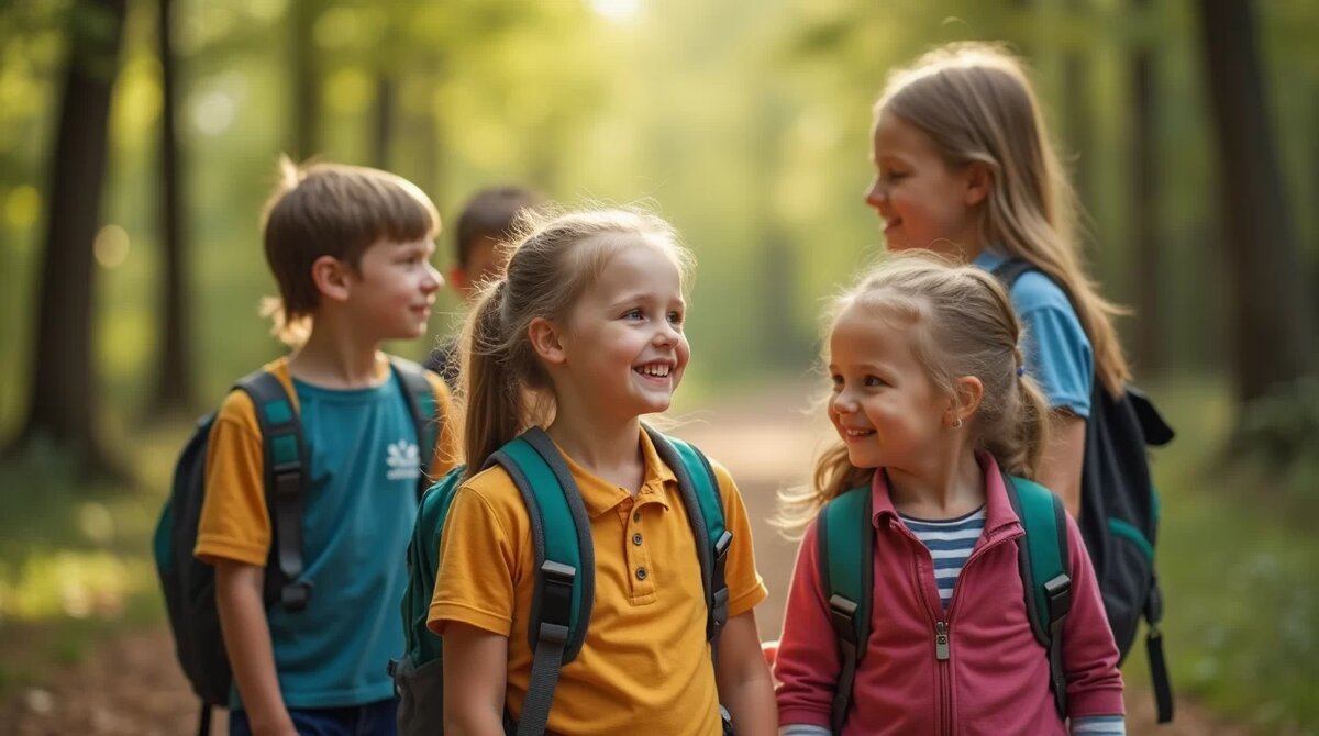    Дети учатся правильно вести себя в лесу - важные уроки безопасности askmy.ru